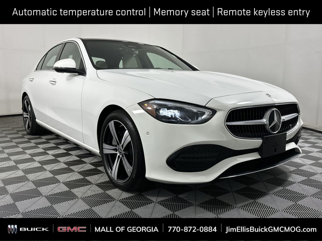 used 2025 Mercedes-Benz C-Class car, priced at $41,498