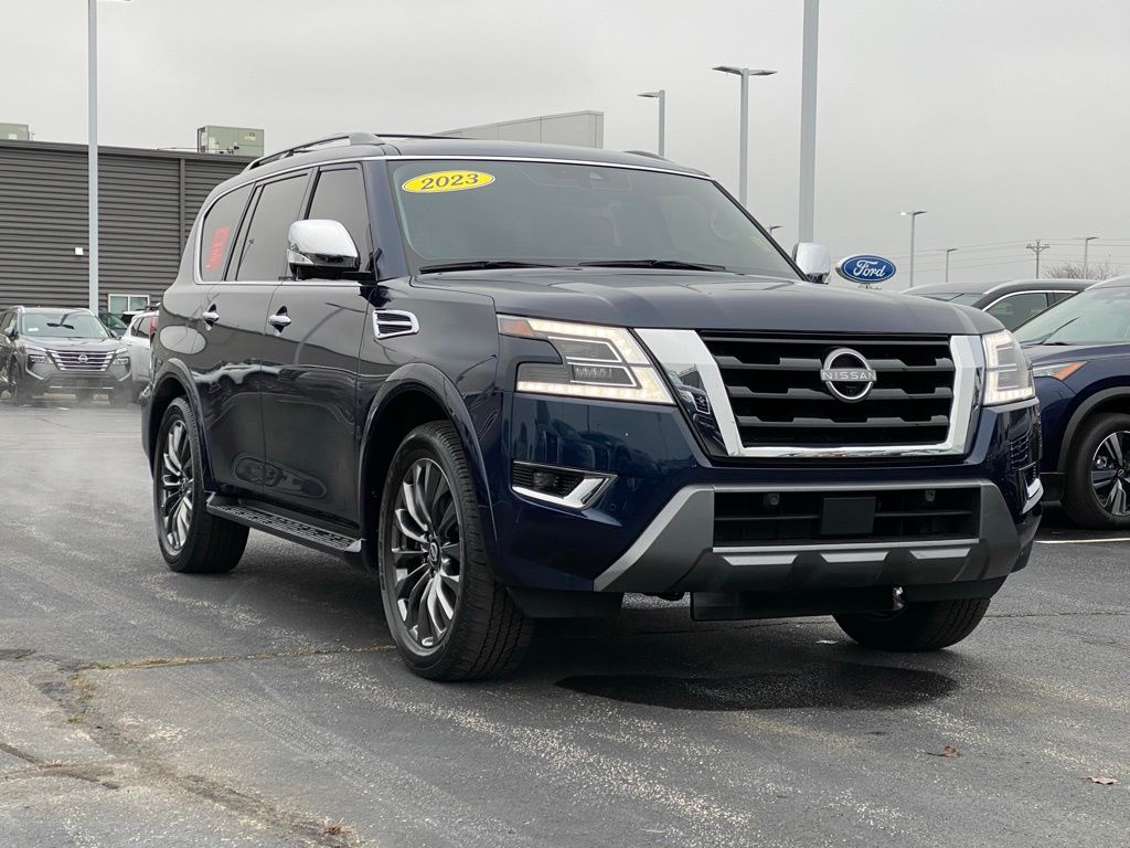 used 2023 Nissan Armada car, priced at $45,500