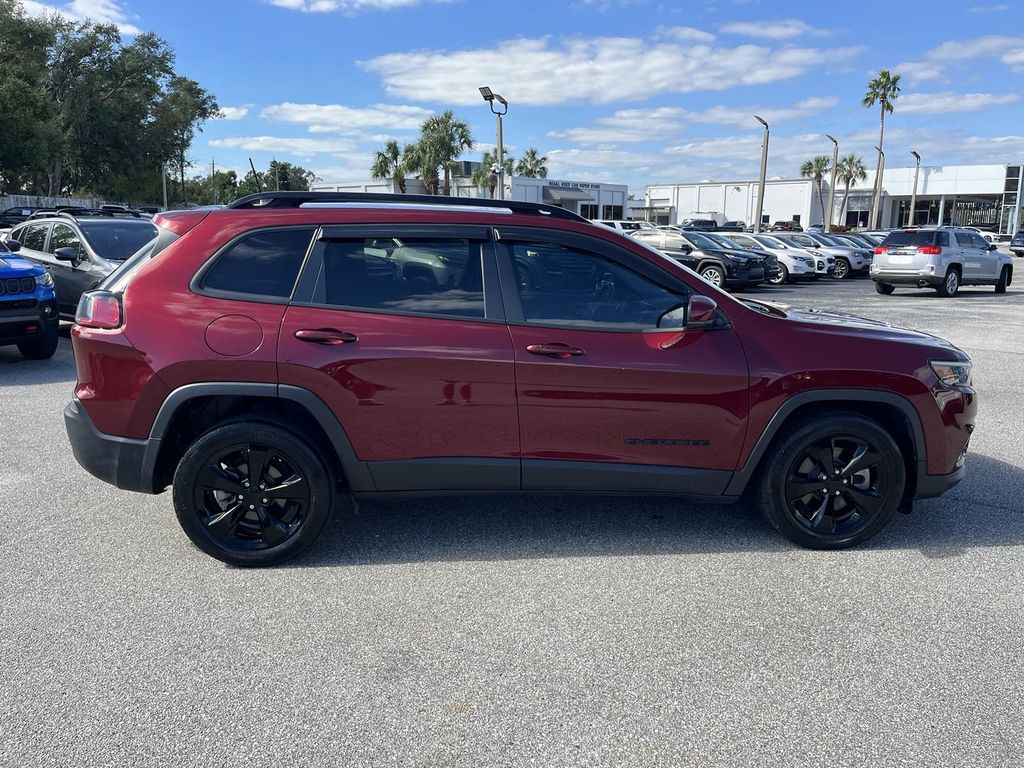 used 2021 Jeep Cherokee car, priced at $20,495