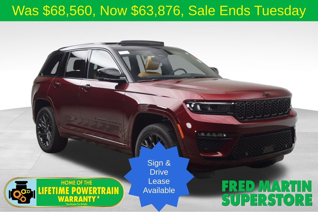 new 2025 Jeep Grand Cherokee car, priced at $63,876