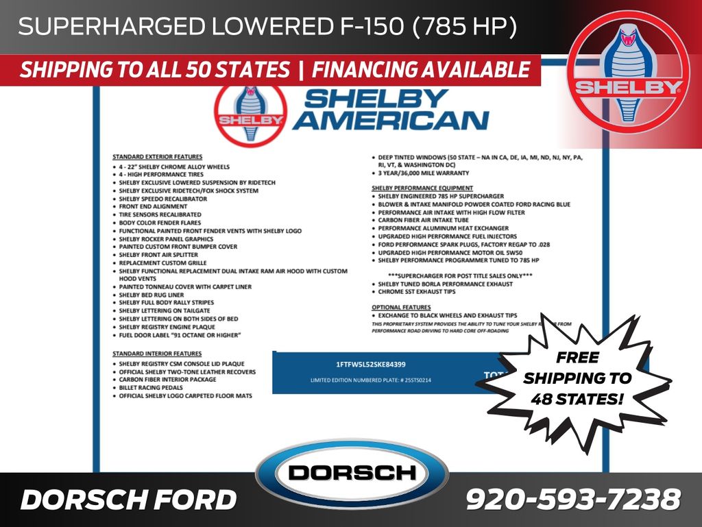 new 2025 Ford F-150 car, priced at $137,720