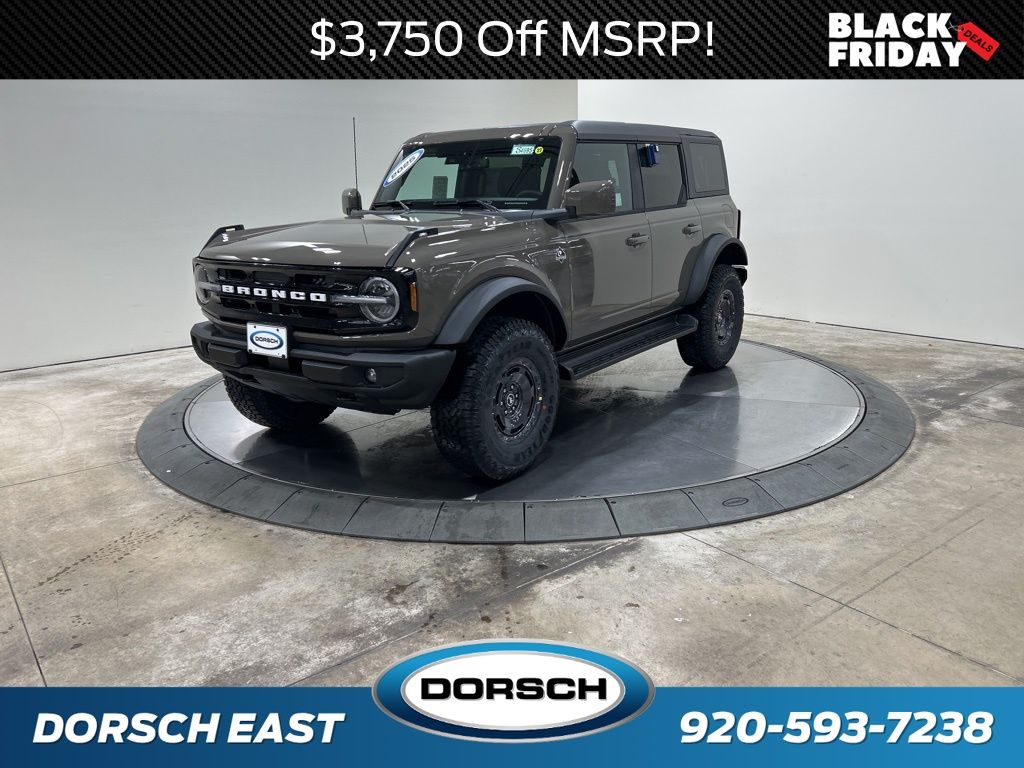 new 2025 Ford Bronco car, priced at $55,495