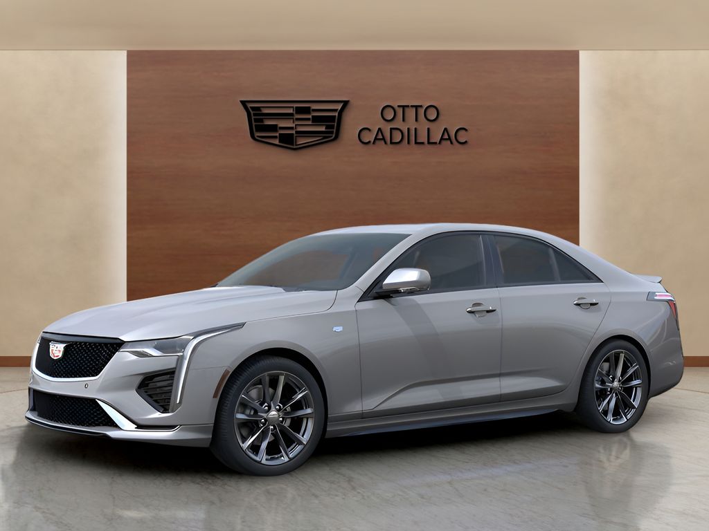 new 2025 Cadillac CT4 car, priced at $49,160