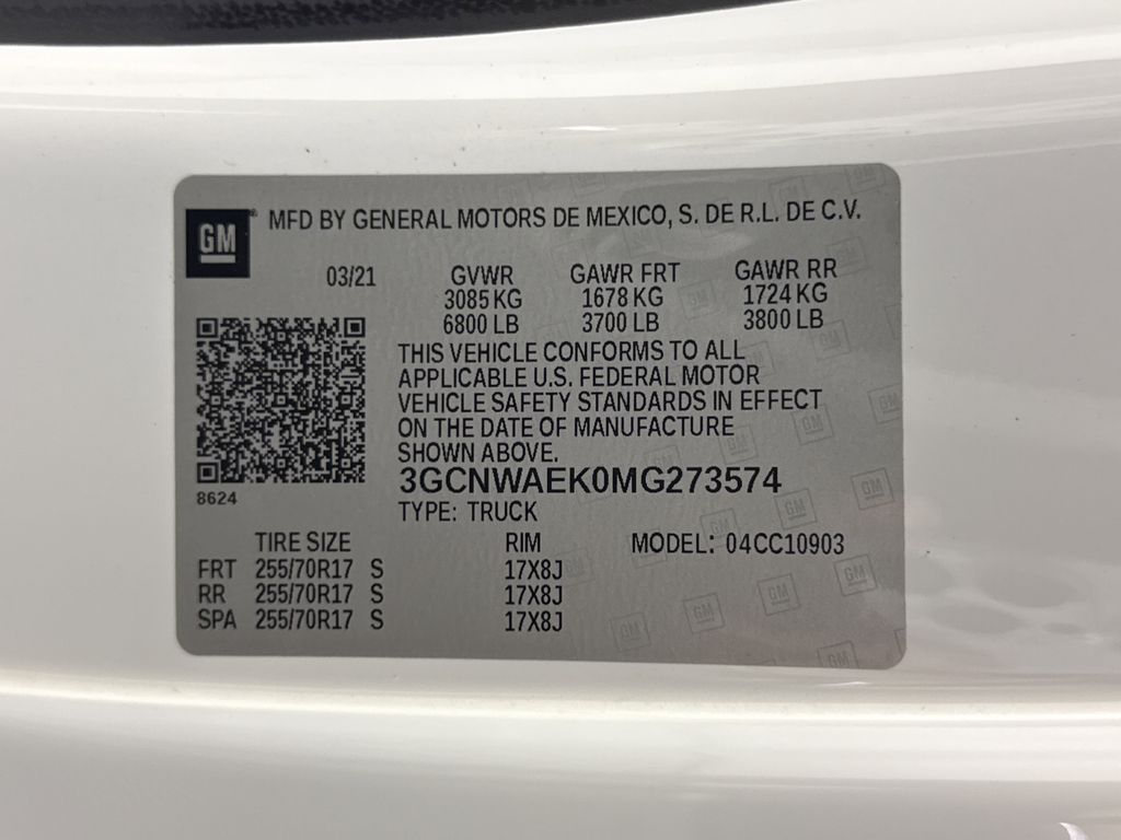 used 2021 Chevrolet Silverado 1500 car, priced at $25,997