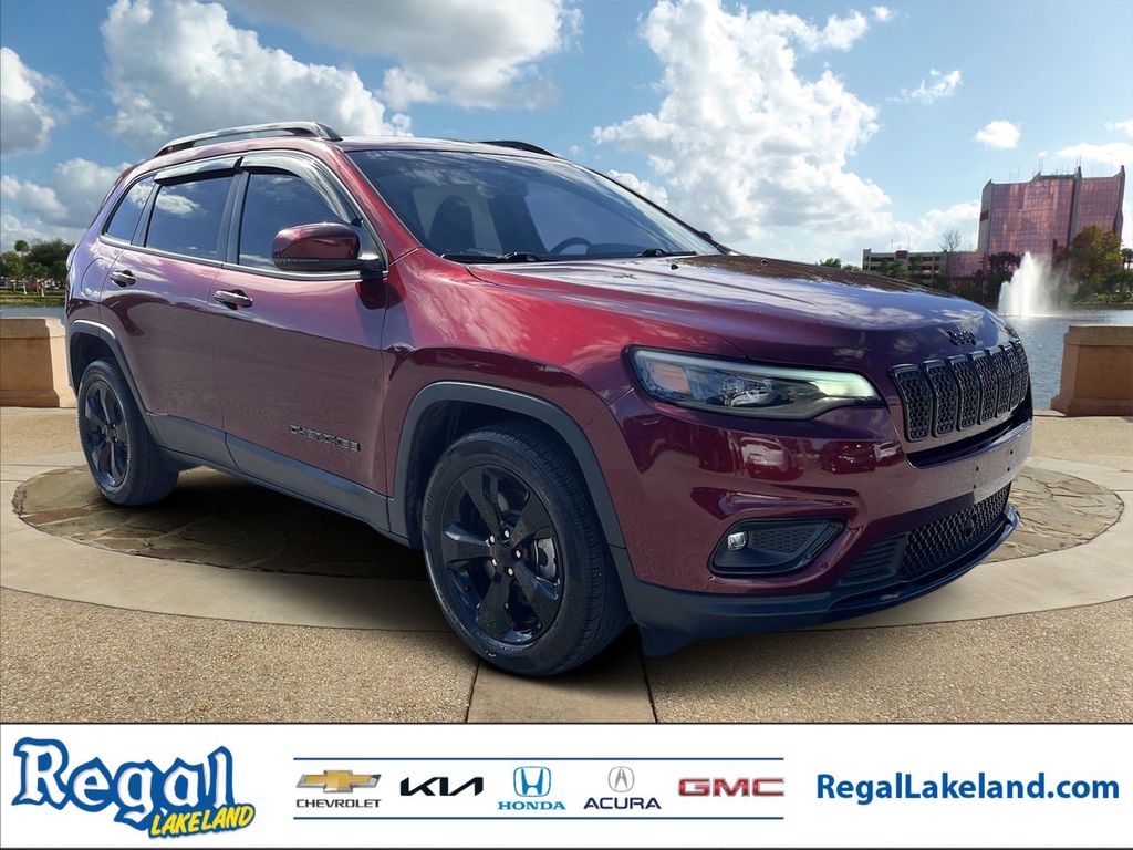 used 2021 Jeep Cherokee car, priced at $20,495