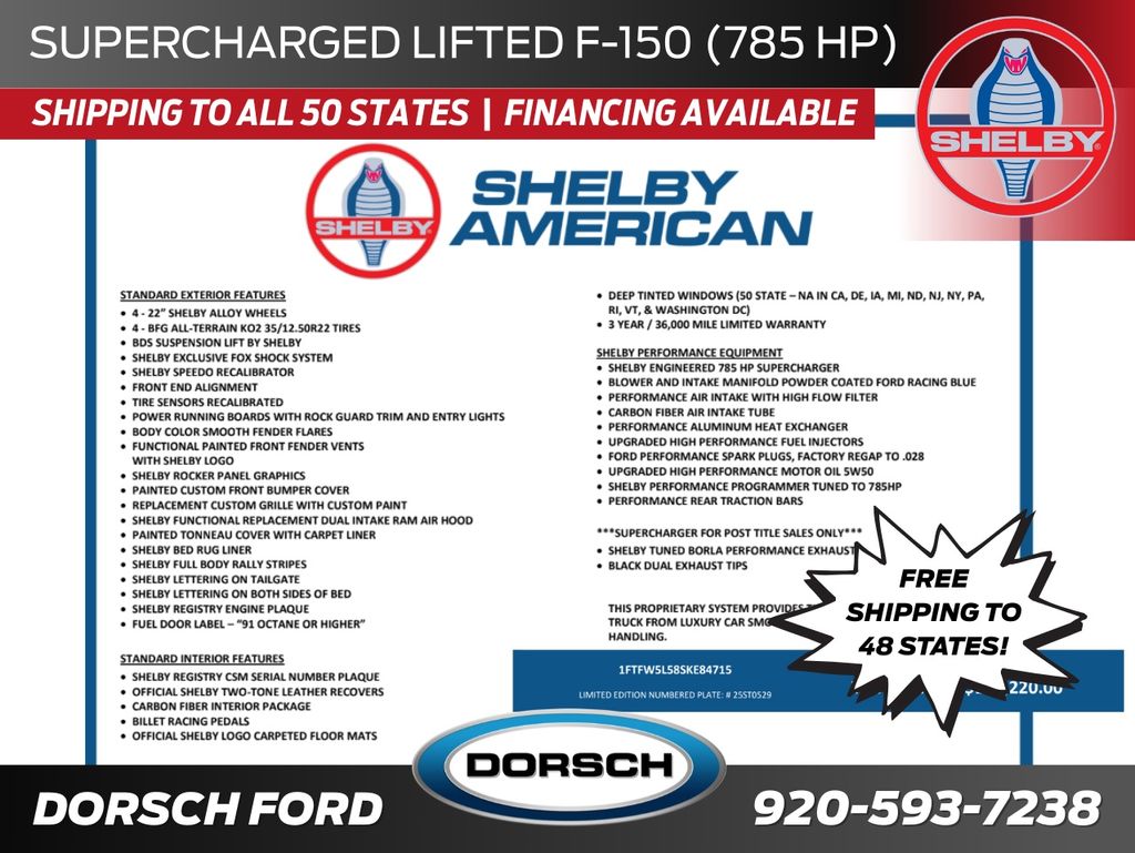 new 2025 Ford F-150 car, priced at $139,220