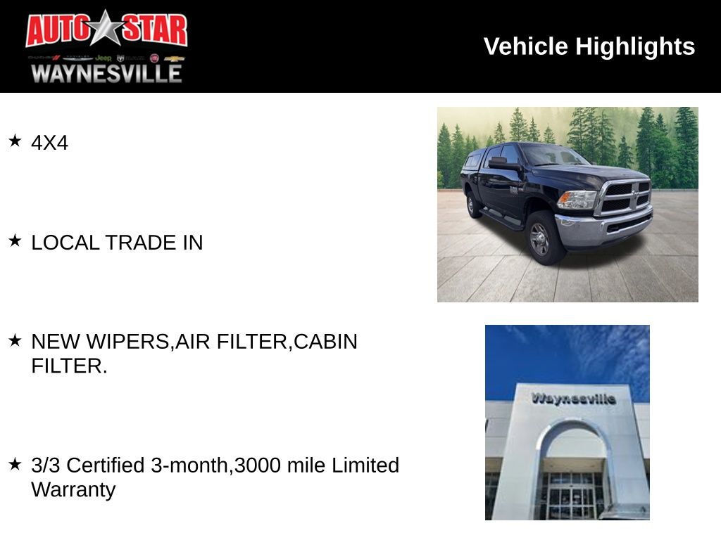 used 2017 Ram 2500 car, priced at $24,900