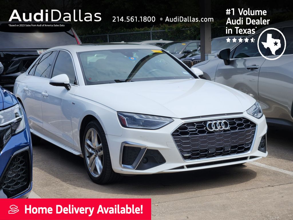 used 2021 Audi A4 car, priced at $25,141
