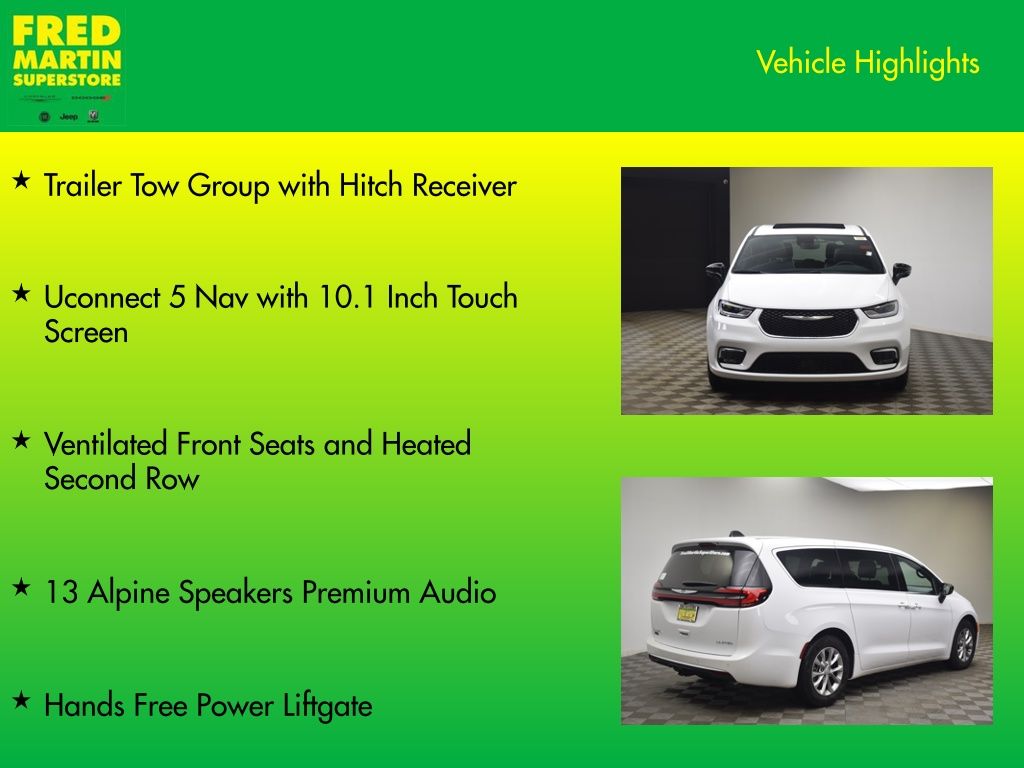 new 2026 Chrysler Pacifica car, priced at $47,011