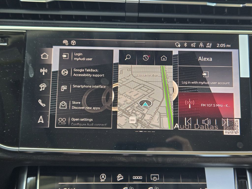 new 2025 Audi Q7 car, priced at $78,950