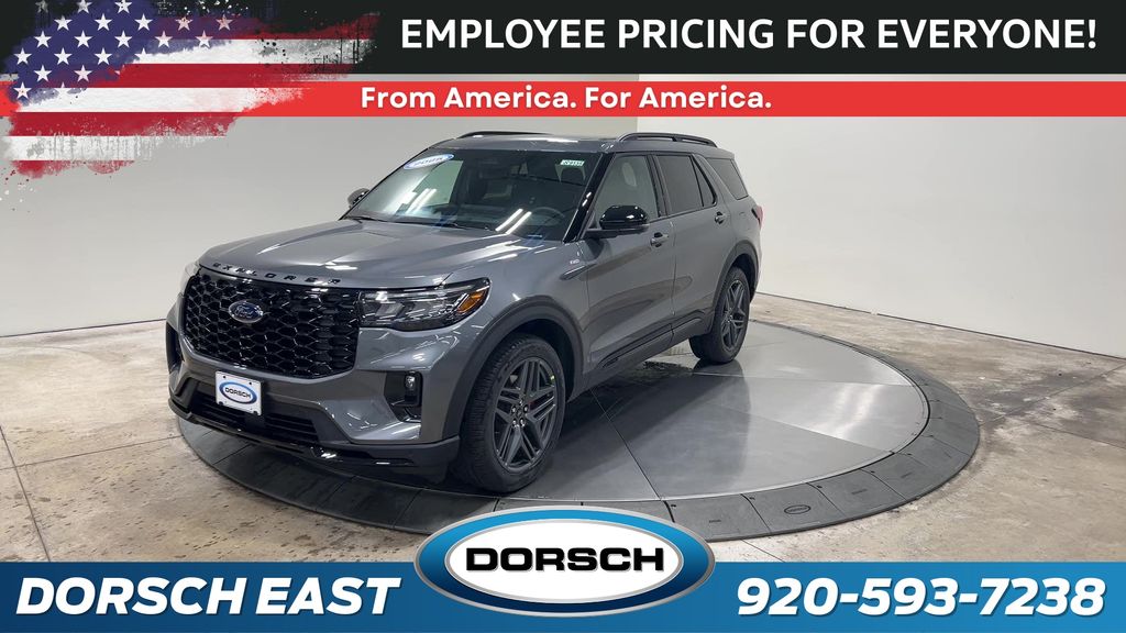 new 2025 Ford Explorer car, priced at $49,596