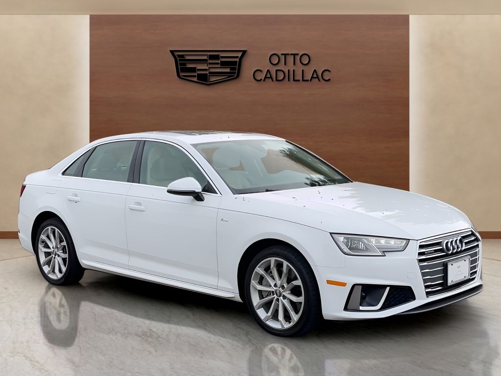 used 2019 Audi A4 car, priced at $19,500