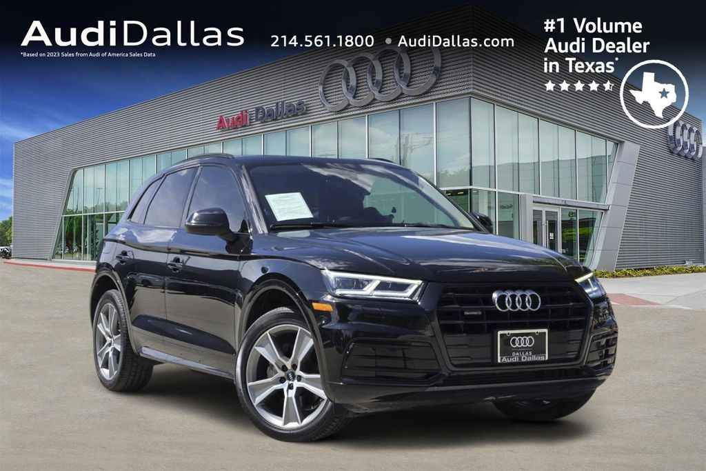 used 2020 Audi Q5 car, priced at $21,895