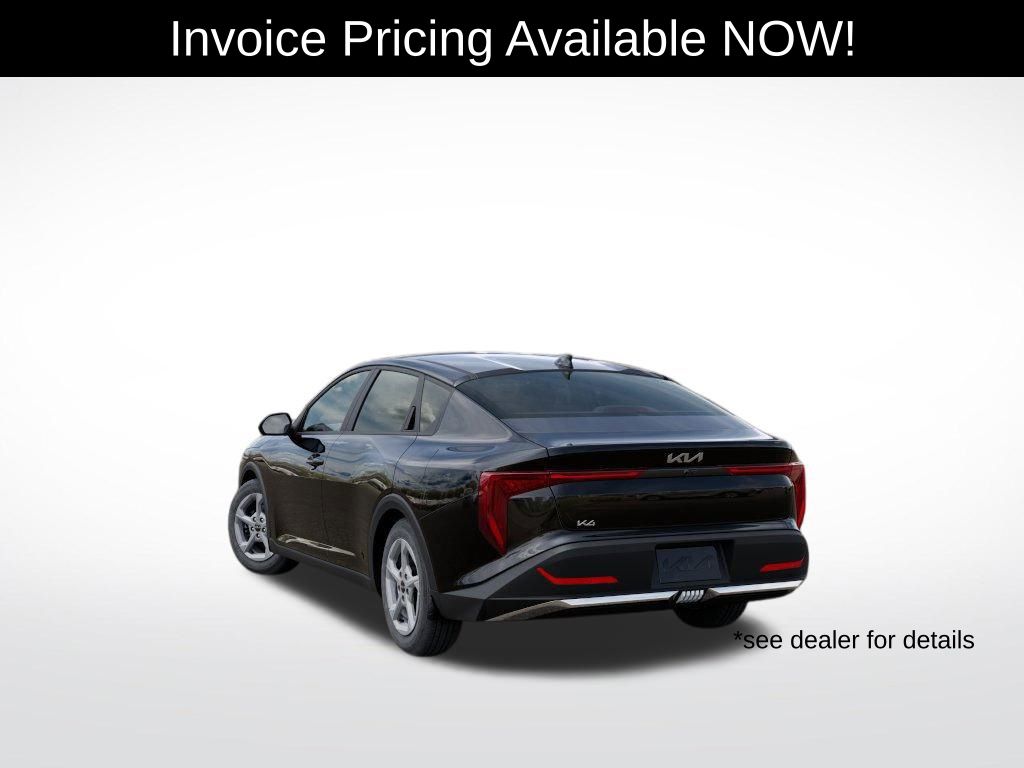 new 2025 Kia K4 car, priced at $24,320