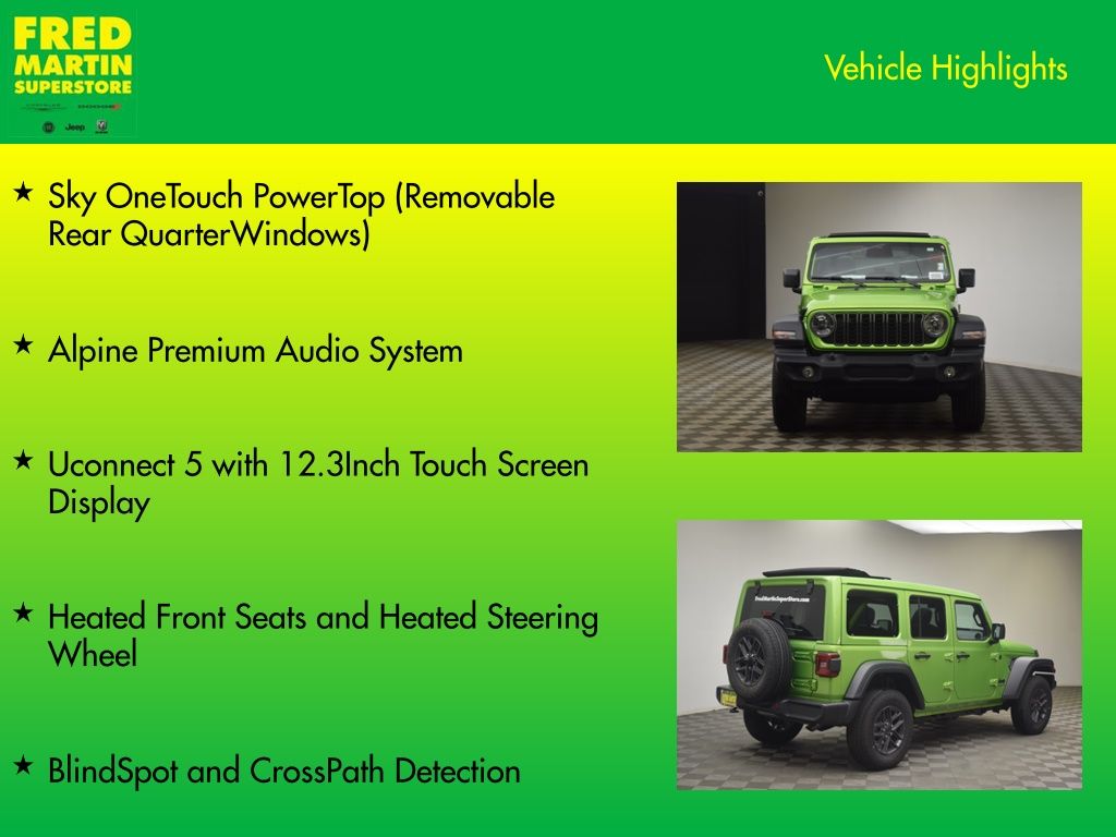 new 2026 Jeep Wrangler car, priced at $52,885