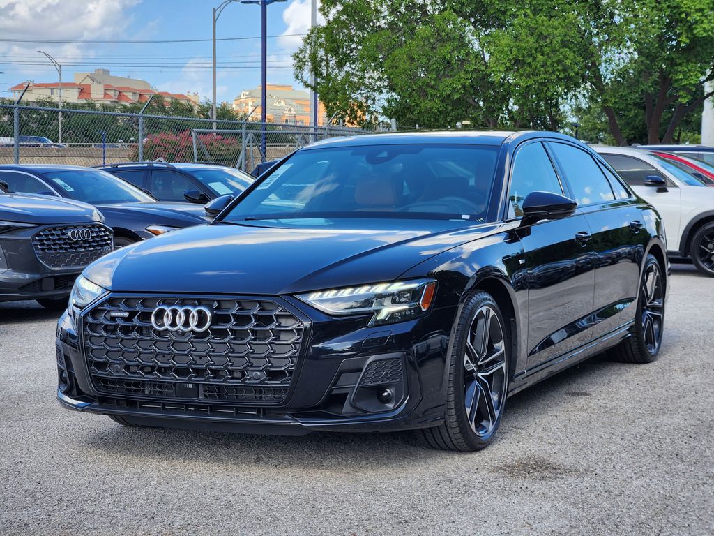 new 2025 Audi A8 car, priced at $106,625