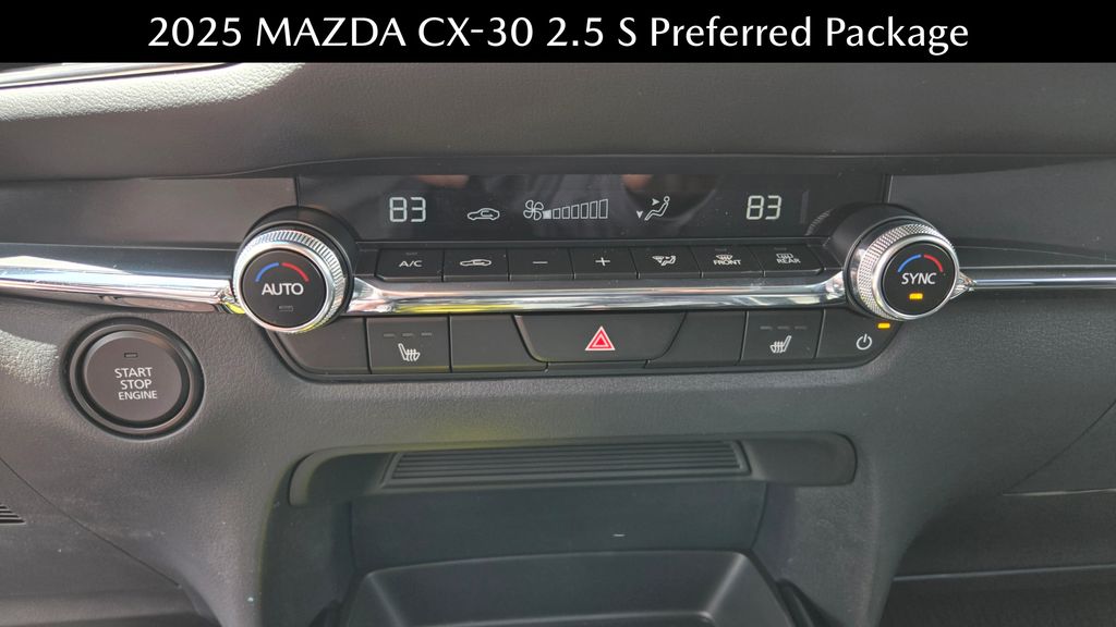 new 2025 Mazda CX-30 car, priced at $30,043