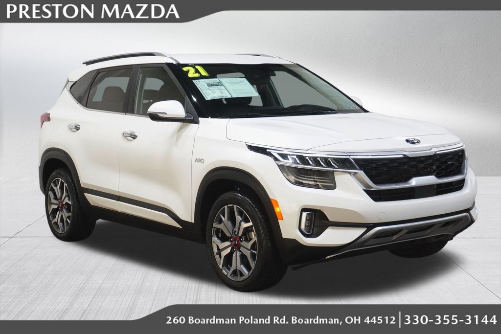 used 2021 Kia Seltos car, priced at $22,550