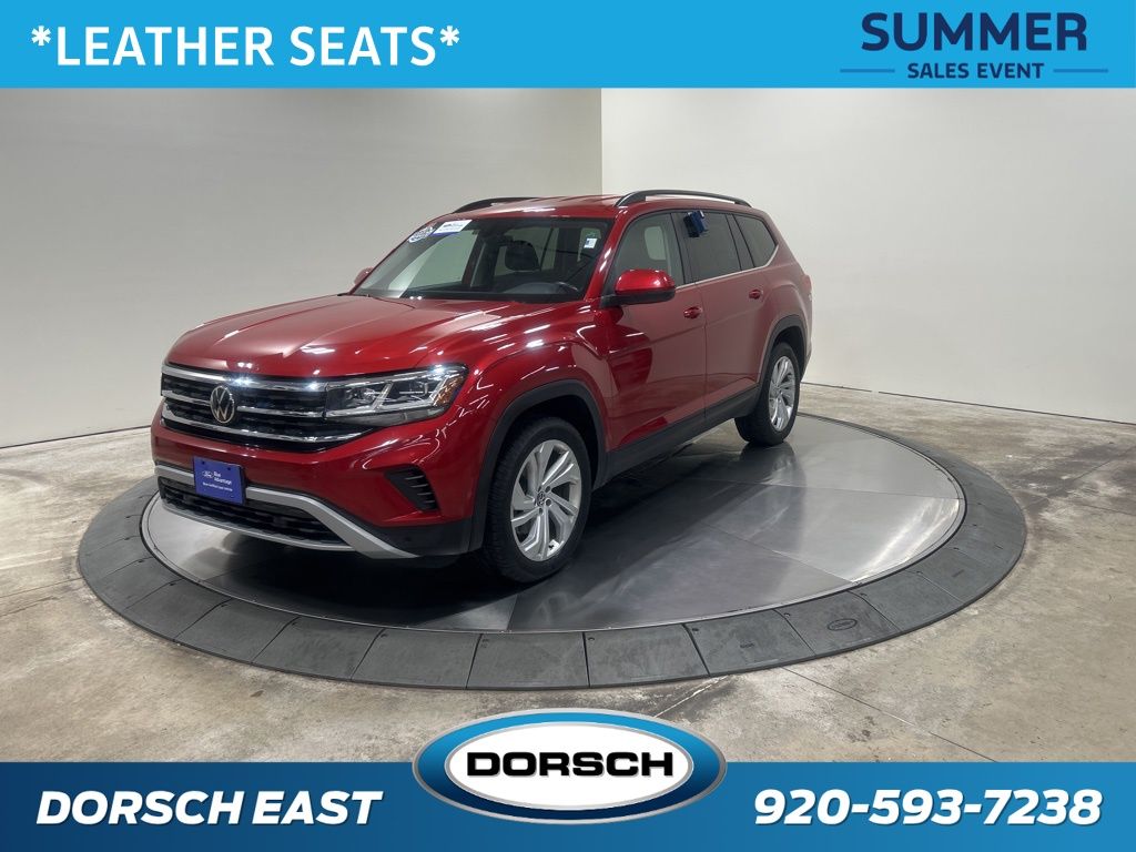 used 2021 Volkswagen Atlas car, priced at $21,905