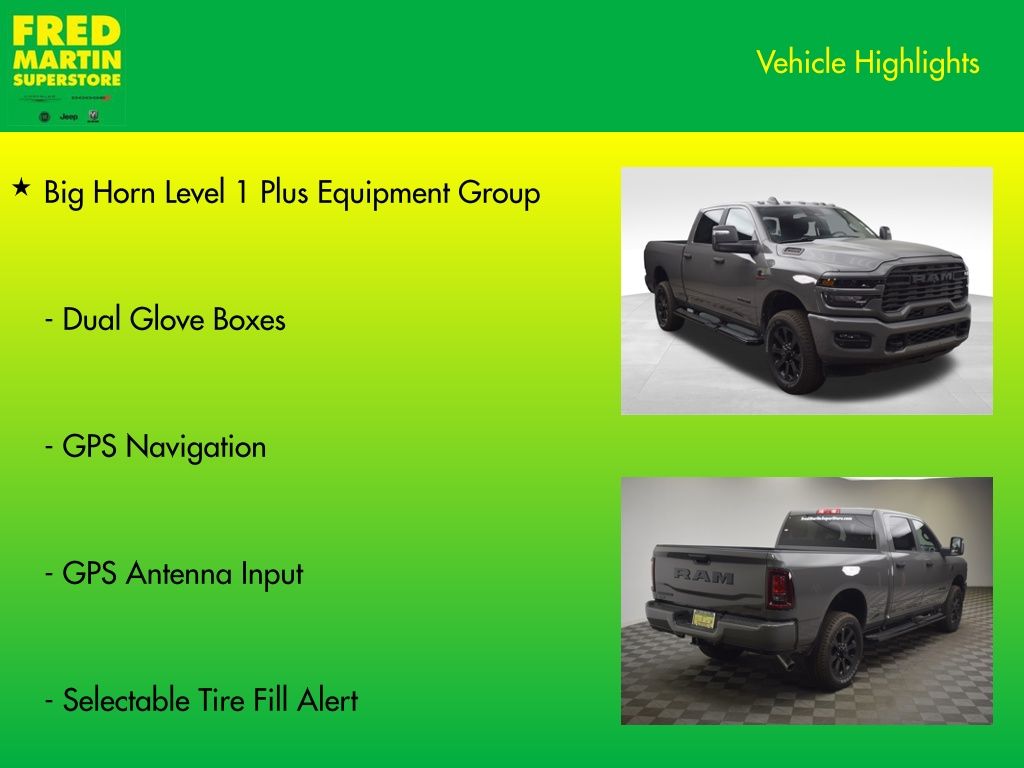 new 2026 Ram 2500 car, priced at $71,503