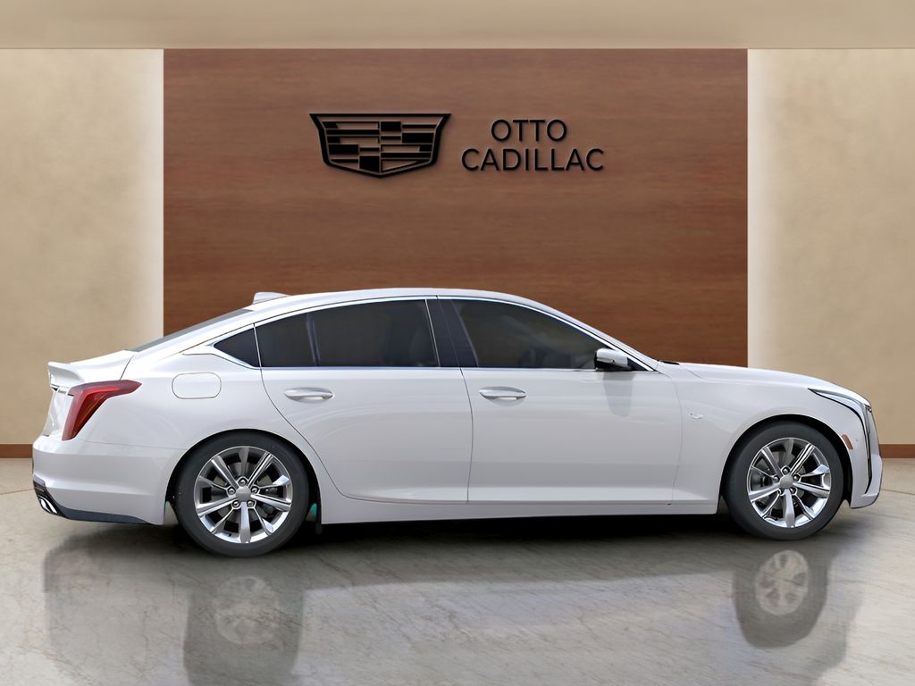 new 2025 Cadillac CT5 car, priced at $54,960