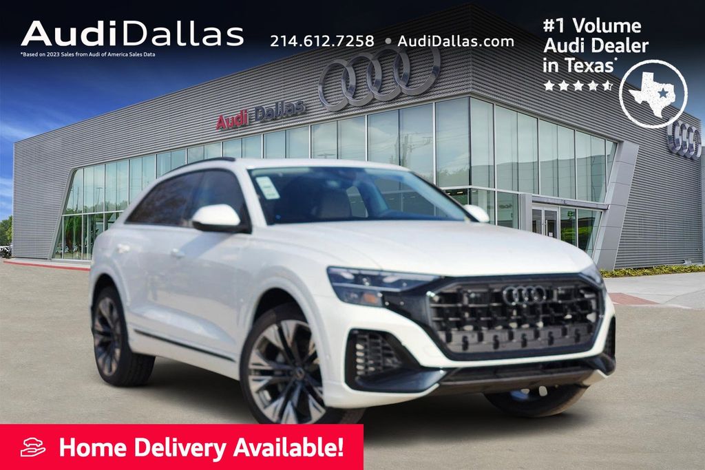 new 2025 Audi Q8 car, priced at $80,870
