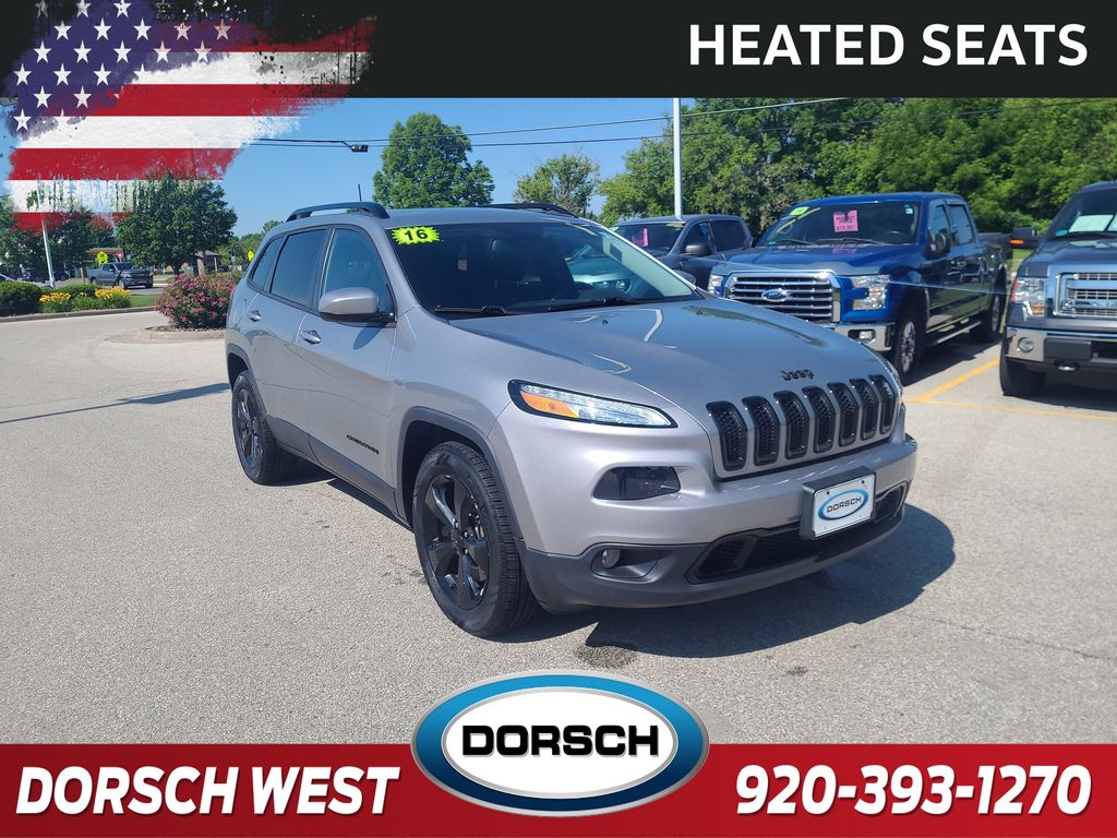 used 2016 Jeep Cherokee car, priced at $12,502