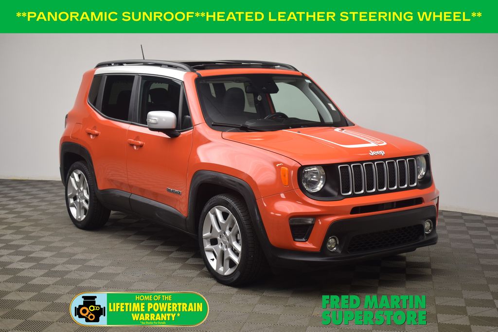 used 2021 Jeep Renegade car, priced at $17,000