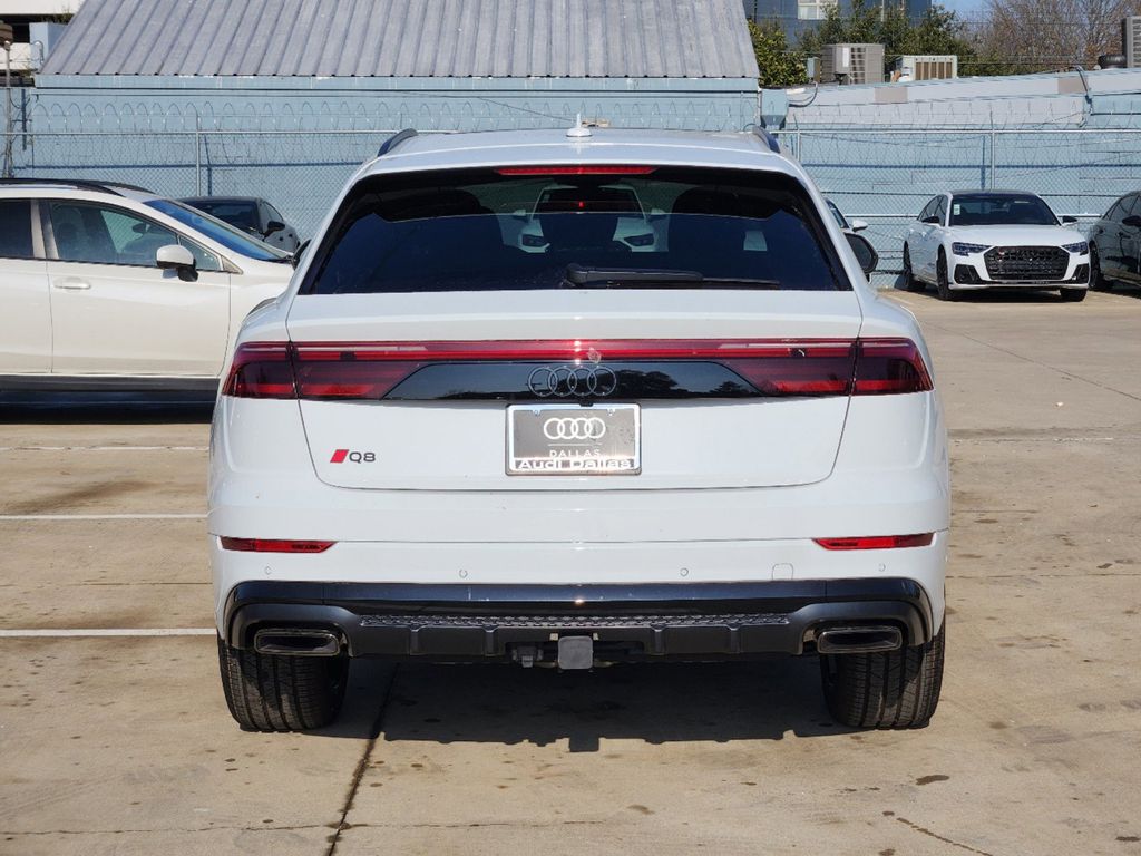new 2025 Audi Q8 car, priced at $86,615