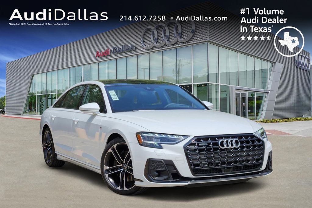 new 2025 Audi A8 car, priced at $100,725