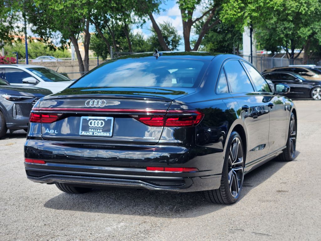 new 2025 Audi A8 car, priced at $106,445