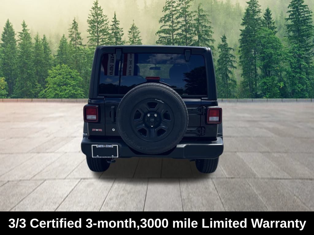 used 2022 Jeep Wrangler car, priced at $28,100