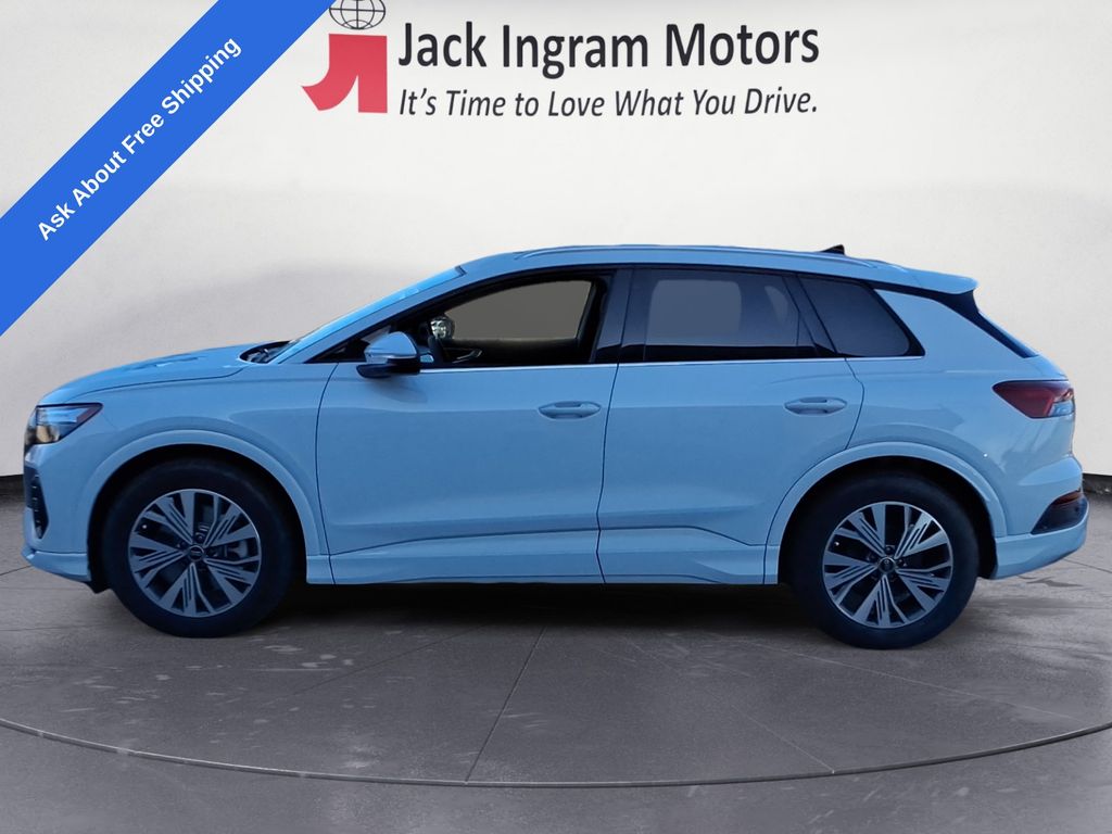 new 2025 Audi Q4 e-tron car, priced at $48,556