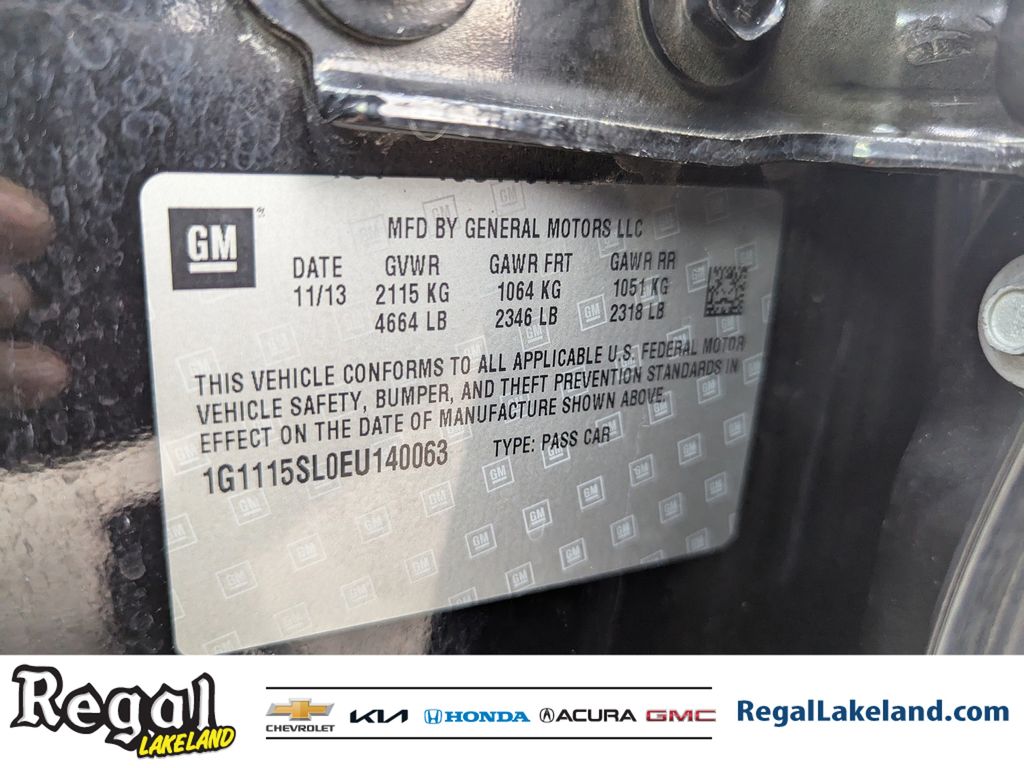 used 2014 Chevrolet Impala car, priced at $9,994