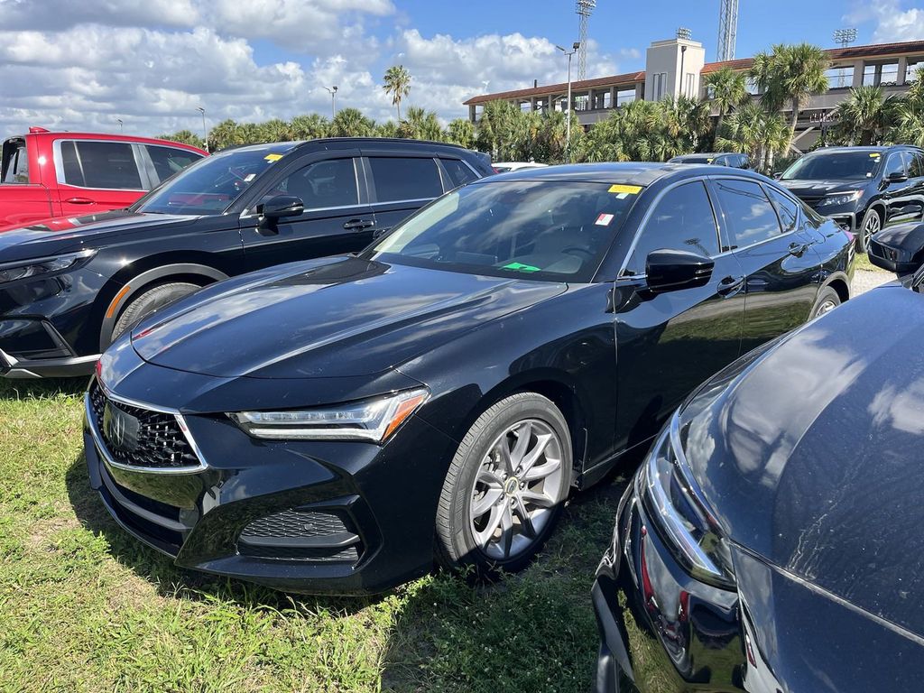 used 2021 Acura TLX car, priced at $24,000