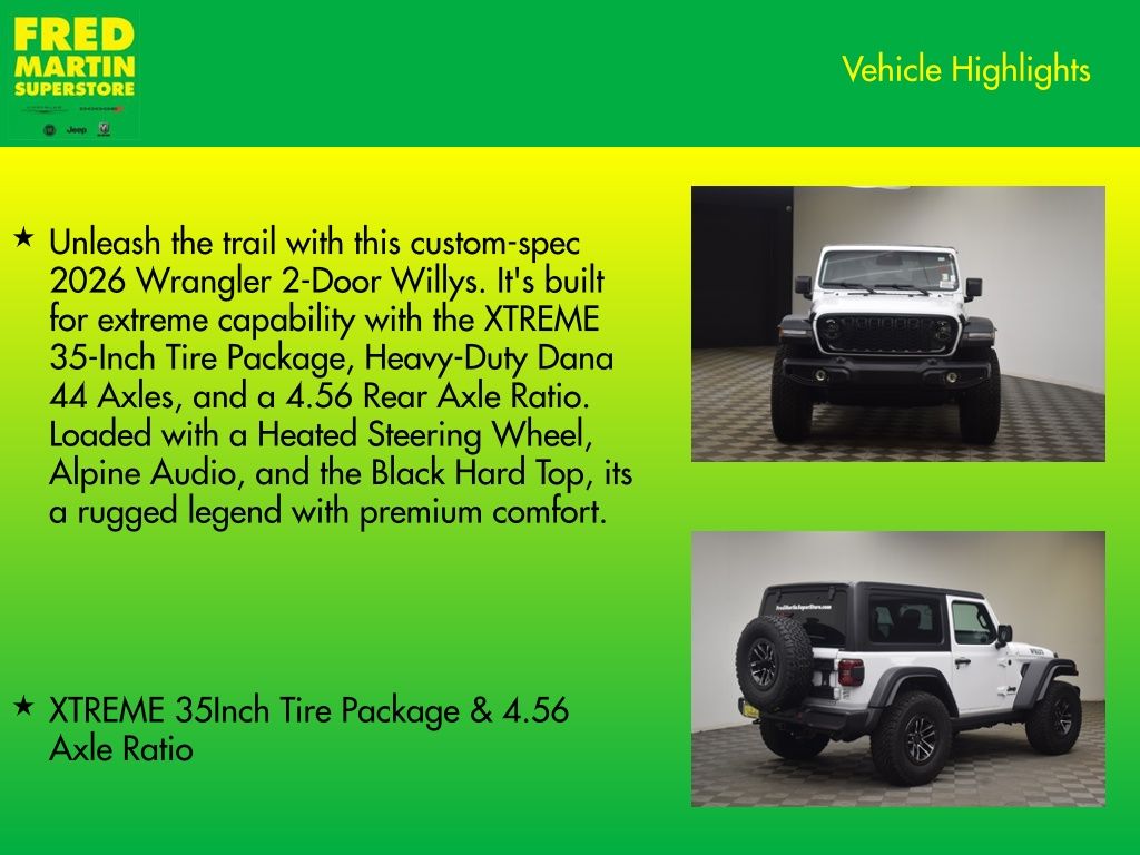 new 2026 Jeep Wrangler car, priced at $56,743