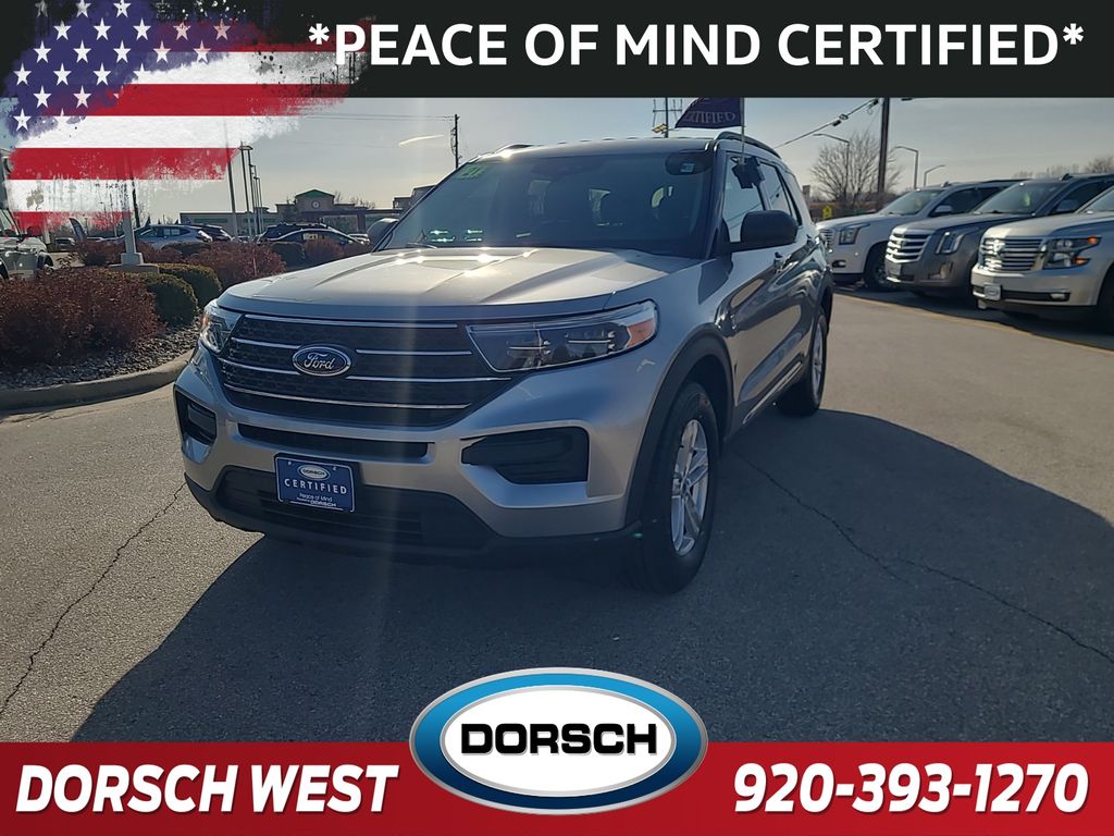 used 2021 Ford Explorer car, priced at $28,127