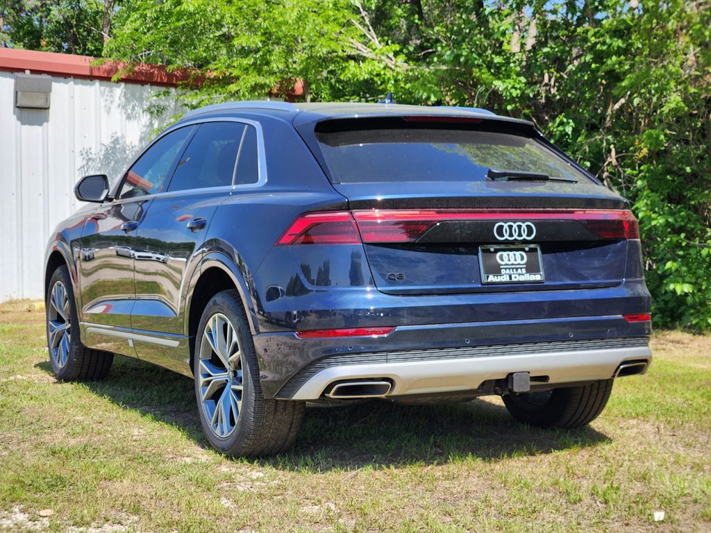 new 2025 Audi Q8 car, priced at $78,865