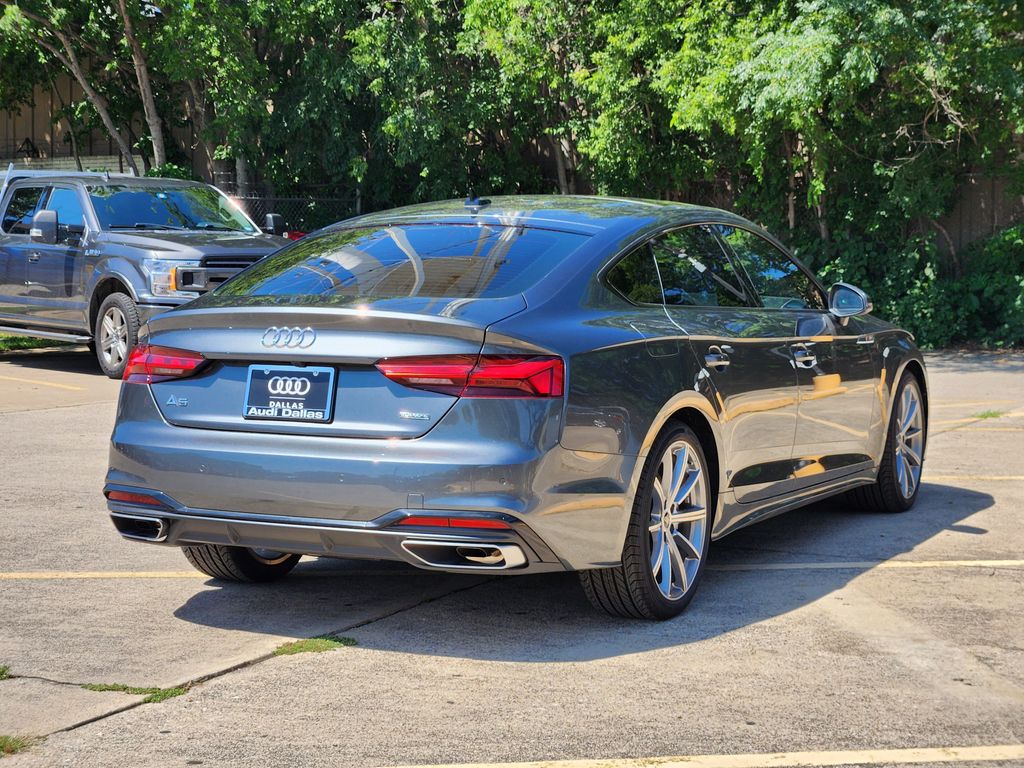 new 2025 Audi A5 Sportback car, priced at $52,575