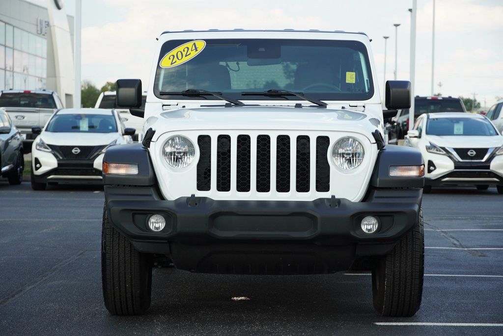 used 2024 Jeep Wrangler car, priced at $39,000