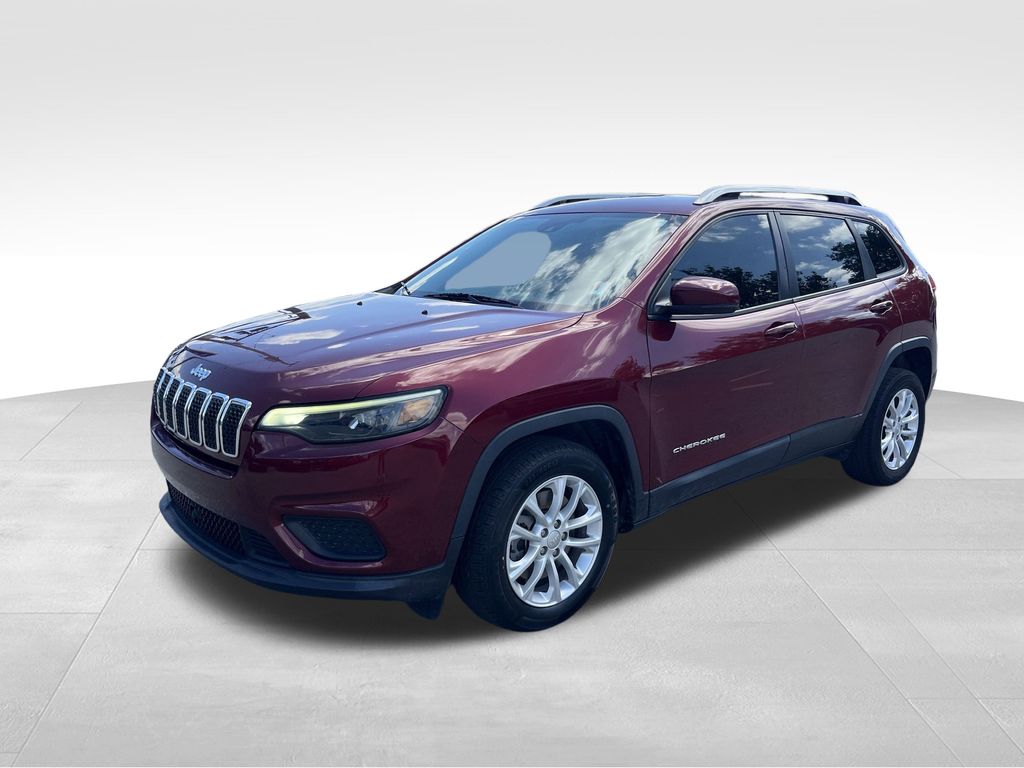 used 2021 Jeep Cherokee car, priced at $14,995