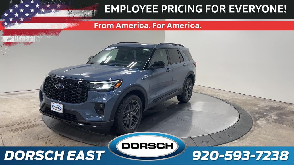 new 2025 Ford Explorer car, priced at $51,046