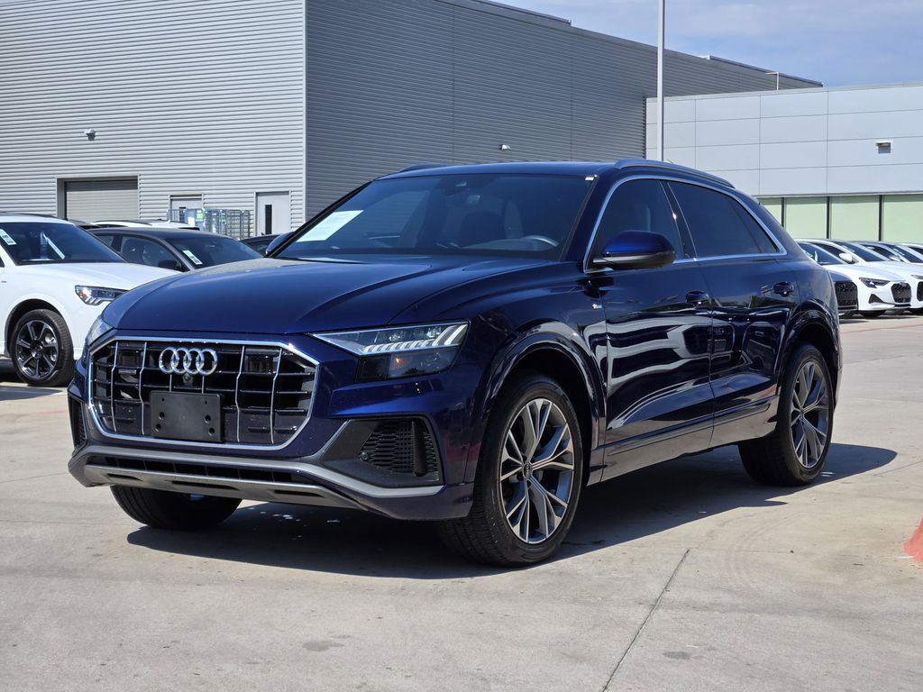 used 2021 Audi Q8 car, priced at $45,963