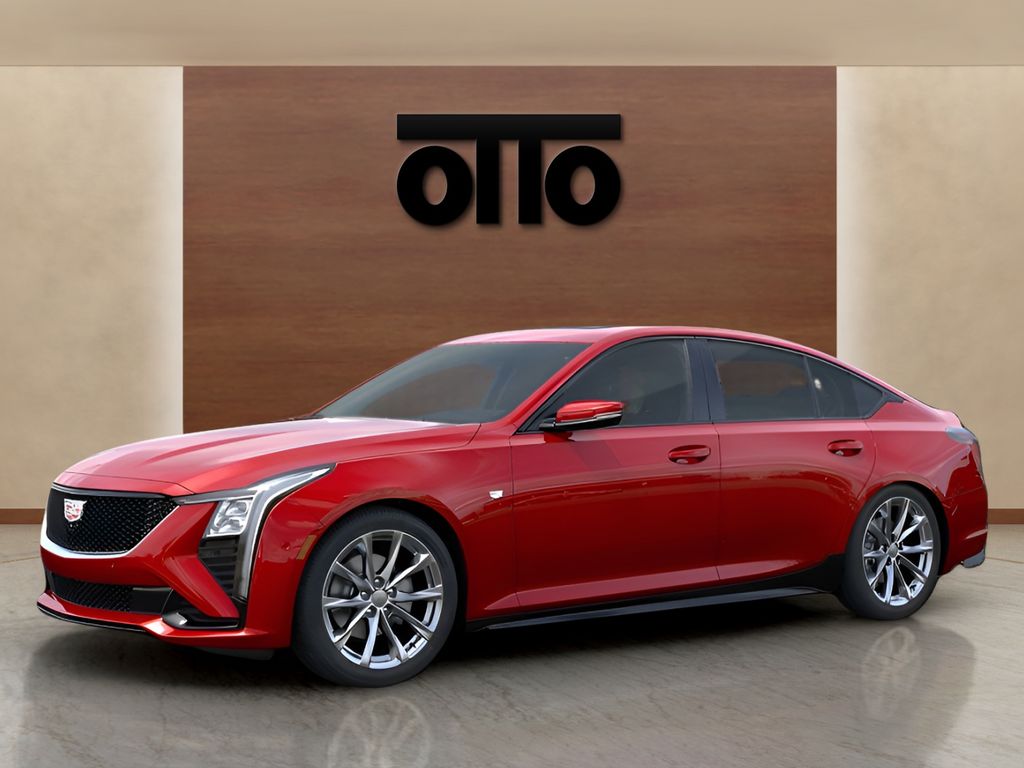 new 2025 Cadillac CT5 car, priced at $55,165