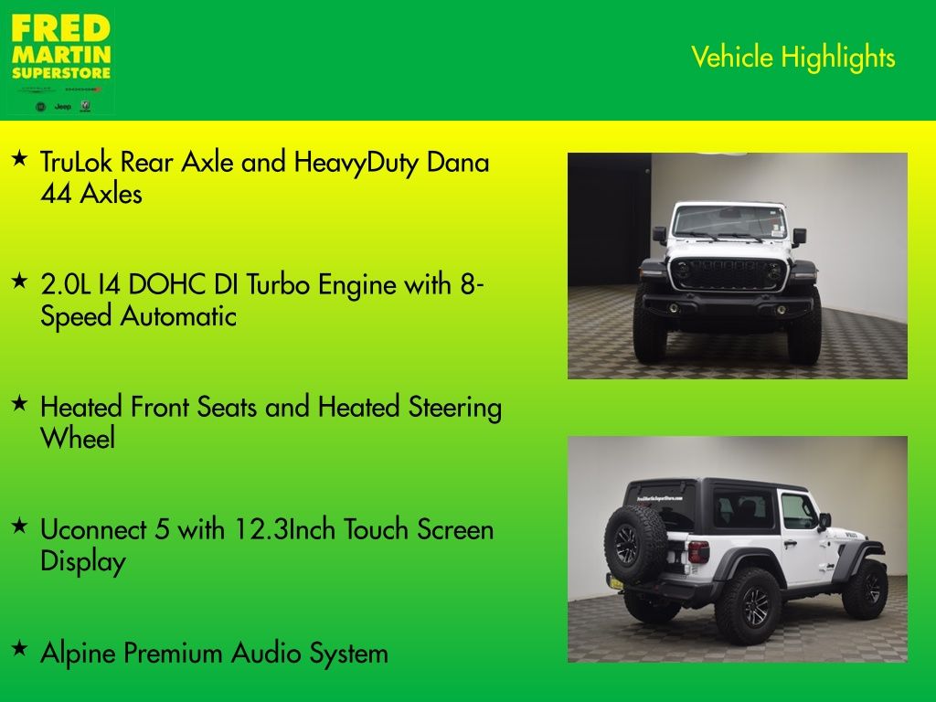 new 2026 Jeep Wrangler car, priced at $56,743