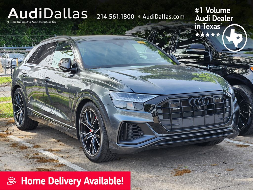 used 2023 Audi Q8 car, priced at $69,691