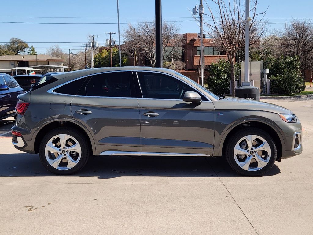 new 2025 Audi Q5 Sportback car, priced at $59,950
