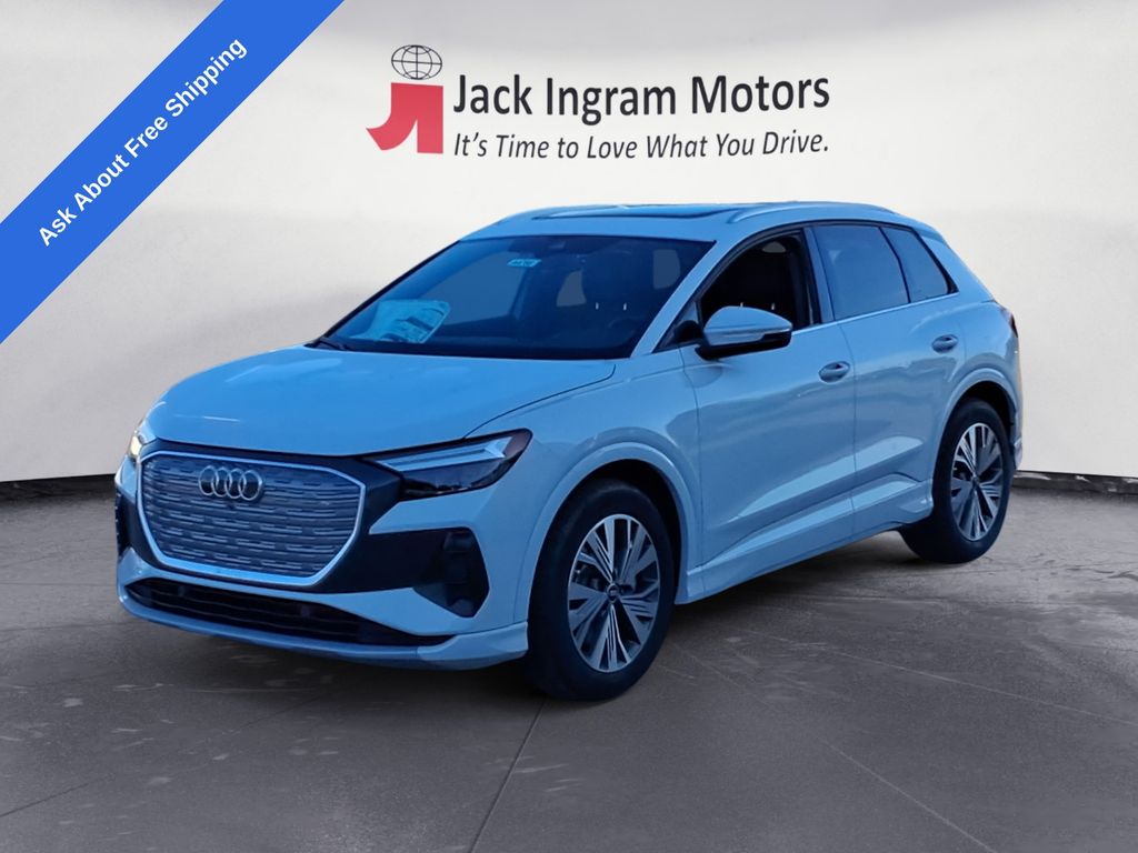 new 2025 Audi Q4 e-tron car, priced at $48,556