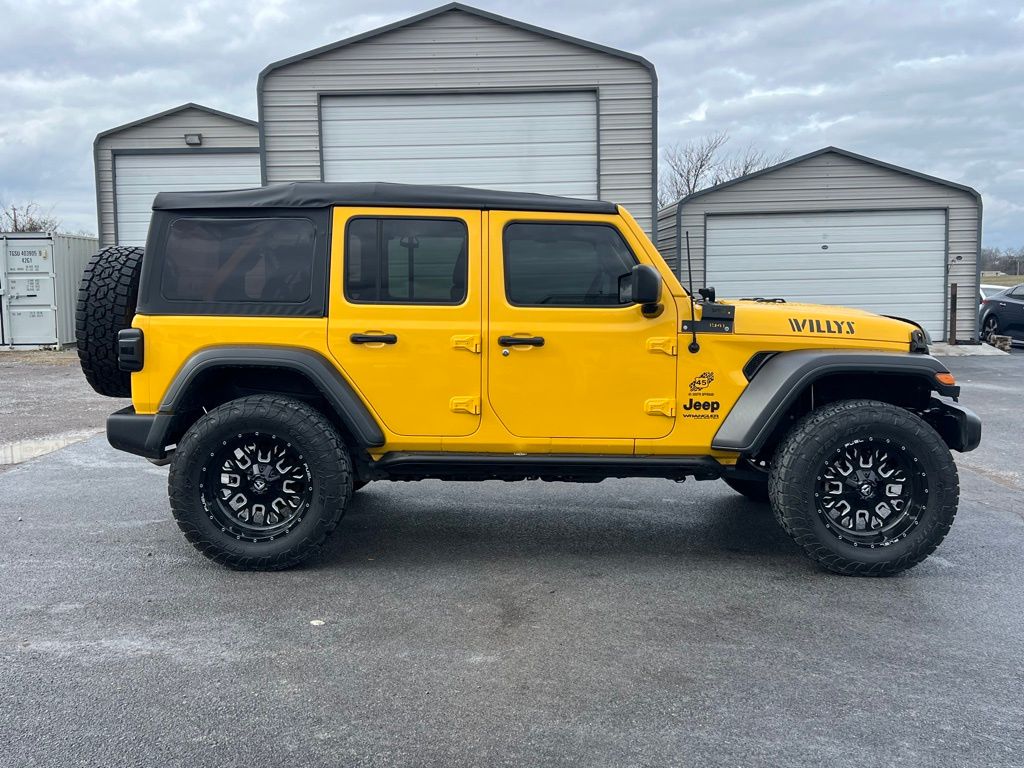 used 2020 Jeep Wrangler car, priced at $32,000