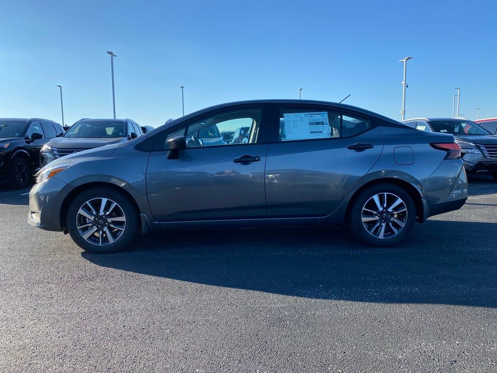 new 2025 Nissan Versa car, priced at $21,437